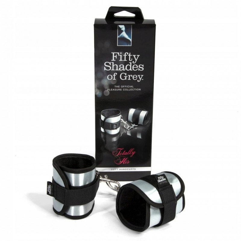 Fifty Shades of Grey Totally His - накладні наручники зі швидкоз'ємними з'єднаннями