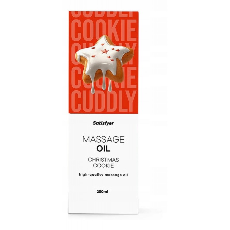 SATISFYER High-Quality Massage Oil масажна олія Christmas Cookie 250мл