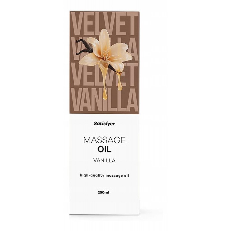 SATISFYER High-Quality Massage Oil масажна олія Vanilla 250мл