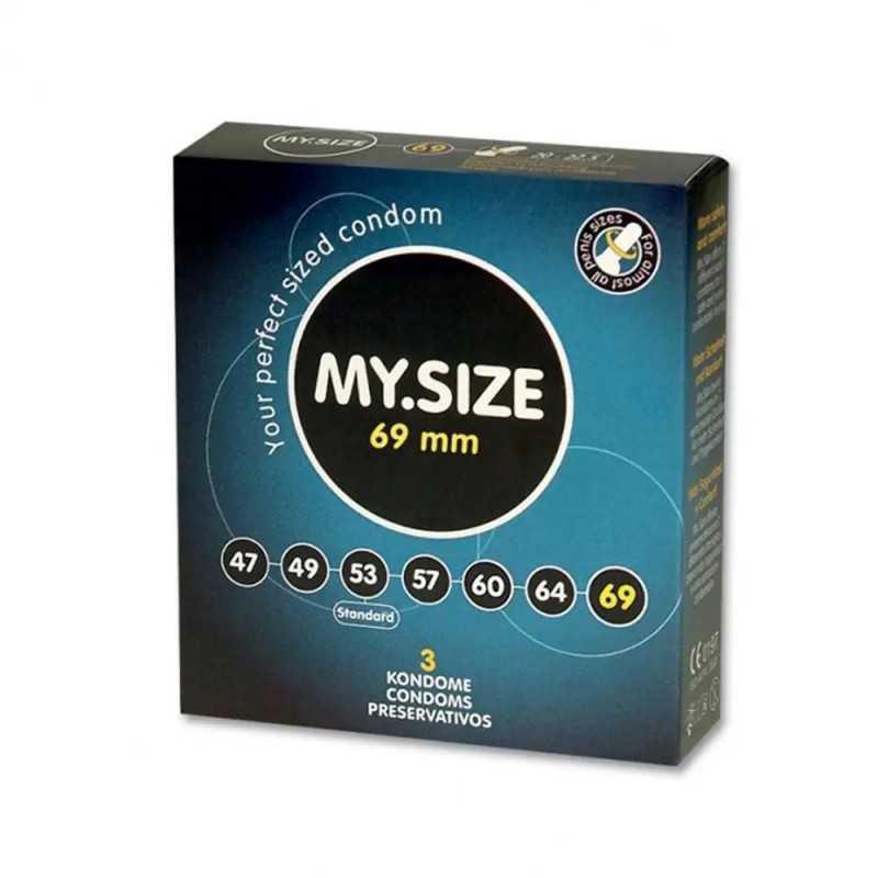 MY.SIZE PRO Condoms презервативи 69мм 10шт