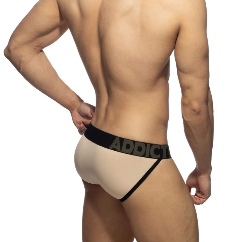 Трусики-сліпи Naked Feeling Bikini Brief Бежеві L Addicted