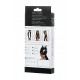 Glossy, Wetlook Cat Mask ANN - black OneSize