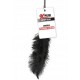 Подвійний Feather Тіклер Чорний