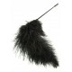 Подвійний Feather Тіклер Чорний