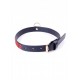 Фетиш Б - Series Collar with crystals 2 см Червона лінія