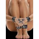 Leather Hand І Legcuffs - Чорний