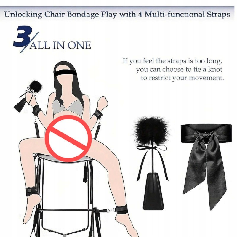 Фетиш B-Series Bed Restraint Set 2.0