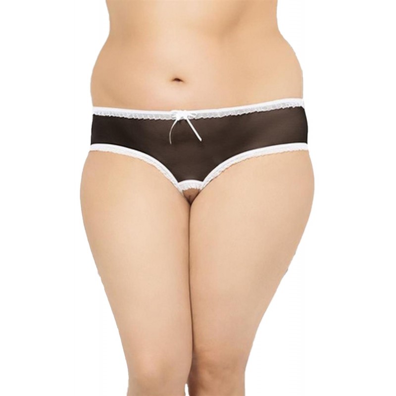 Стрінг 2471 Plus Size - black 3XL