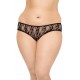 Стрінг 2472 Plus Size - black XL