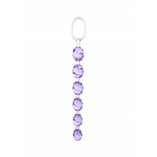Вібраційні кульки Swirl Pleasure Beads, фіолетові
