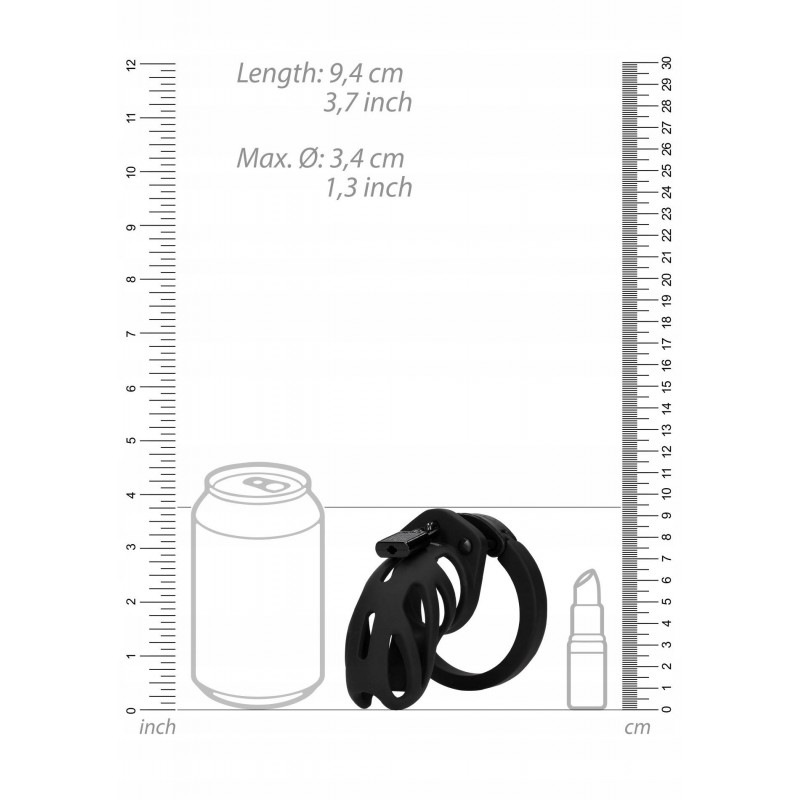 Модель 24 - Chastity Кейдж - 3.5'' / 9 см - Black
