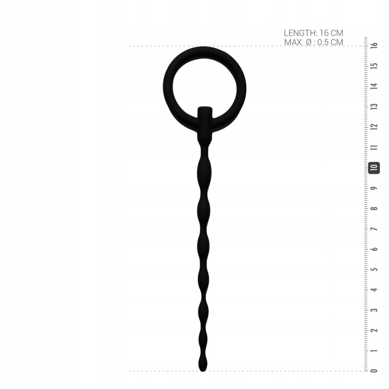 Силіконовий пеніс Plug з Pull Ring
