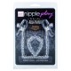 Silver Beaded Nipple Клемп Метал