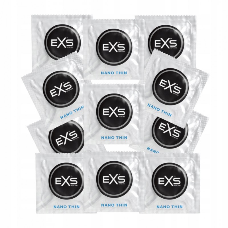 Презервативи Ultra Thin EXS Nano Thin Гладкі Змащені Латексні 25 шт