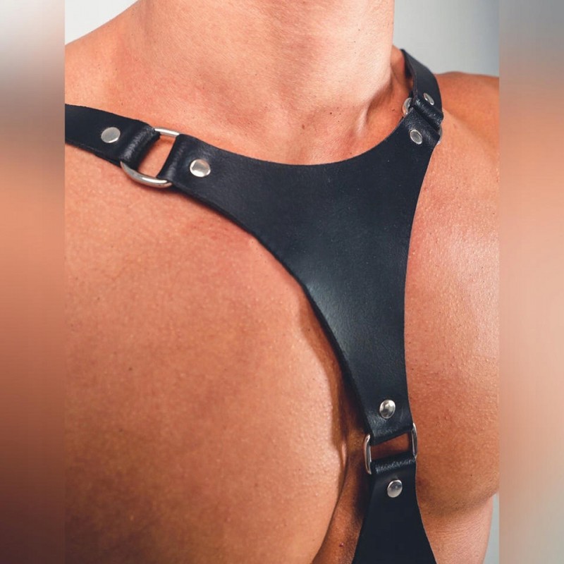 БДСМ Harness Чоловічий шкіряний джгут Новий пояс