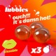 Kissable Lubbies Crushious стимулюючі кульки смак полуниця шоколад