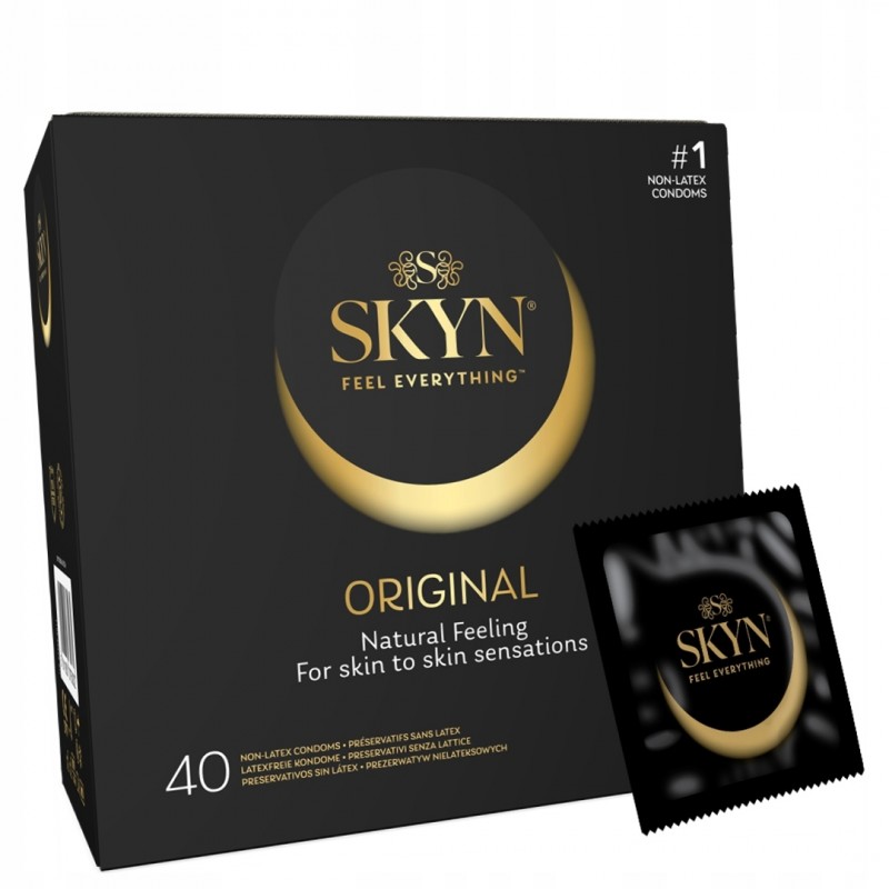 Презервативи без латексу SKYN Original 40 шт + SKYNFEEL Elite 3 шт