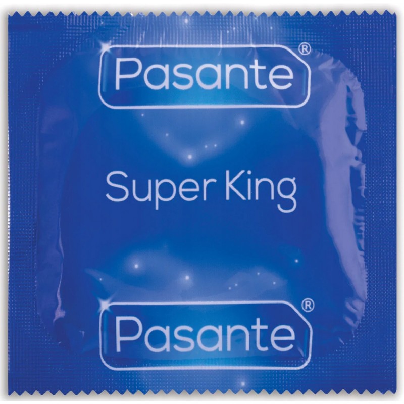 ПРЕЗЕРВАТИВИ PASANTE SUPER KING SIZE , великі , найбільші кондоми 10 шт