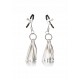 Playful Tassels Ніппл Клемп Срібло
