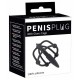 Ділатор чоловічий Penisplug силікон 1 шт. чорний