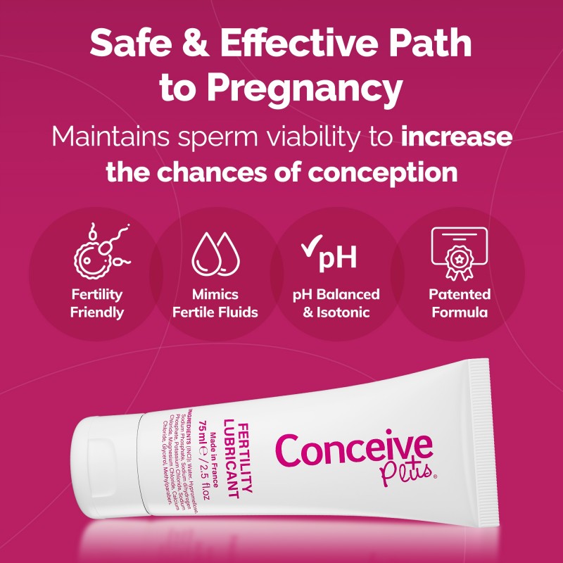 Conceive Plus лубрикант для підтримки фертильності, 75 мл – лубрикант для підвищення шансів на зачаття
