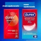 Durex Чутливі XL ультратонкі презервативи анатомічної форми, що щільно прилягають, 10 шт.