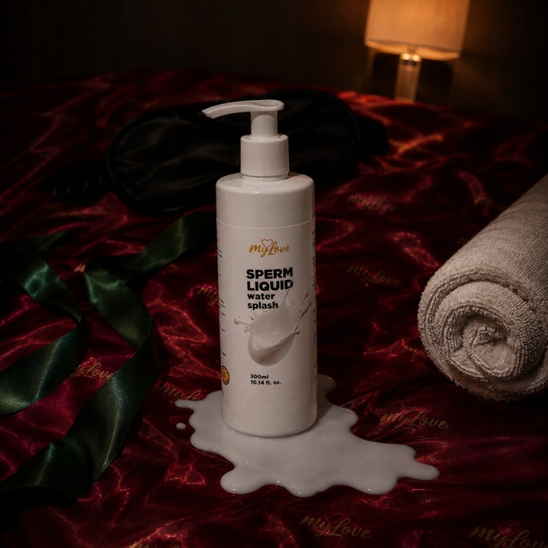 РЕАЛІСТИЧНИЙ ШТУЧНИЙ СПЕРМ ІНТИМНИЙ ГЕЛЬ SEX CREAMY SPERM LIQUID 300 МЛ