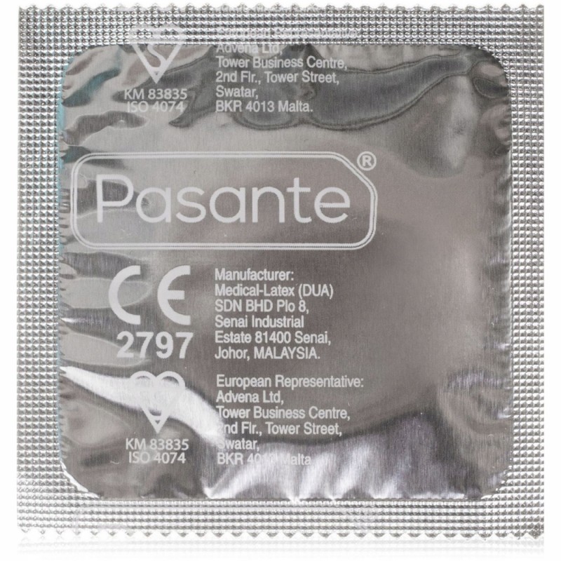 Pasante Warming 1 Мистецтво – Зігріваючі Смугасті Презервативи