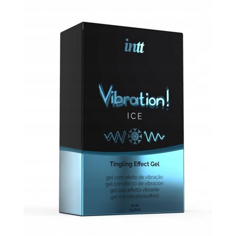 Гель стимулюючий Intt VIBRATION ICE з охолоджуючим ефектом довжина 15мл
