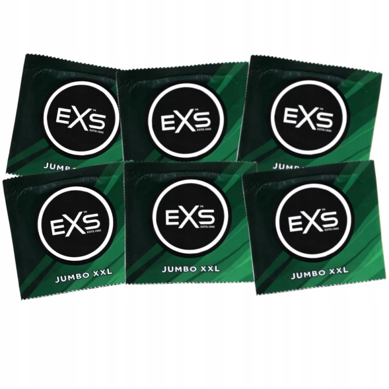 EXS XXL JUMBO 1 штука збільшені презервативи великий розмір секс еротика