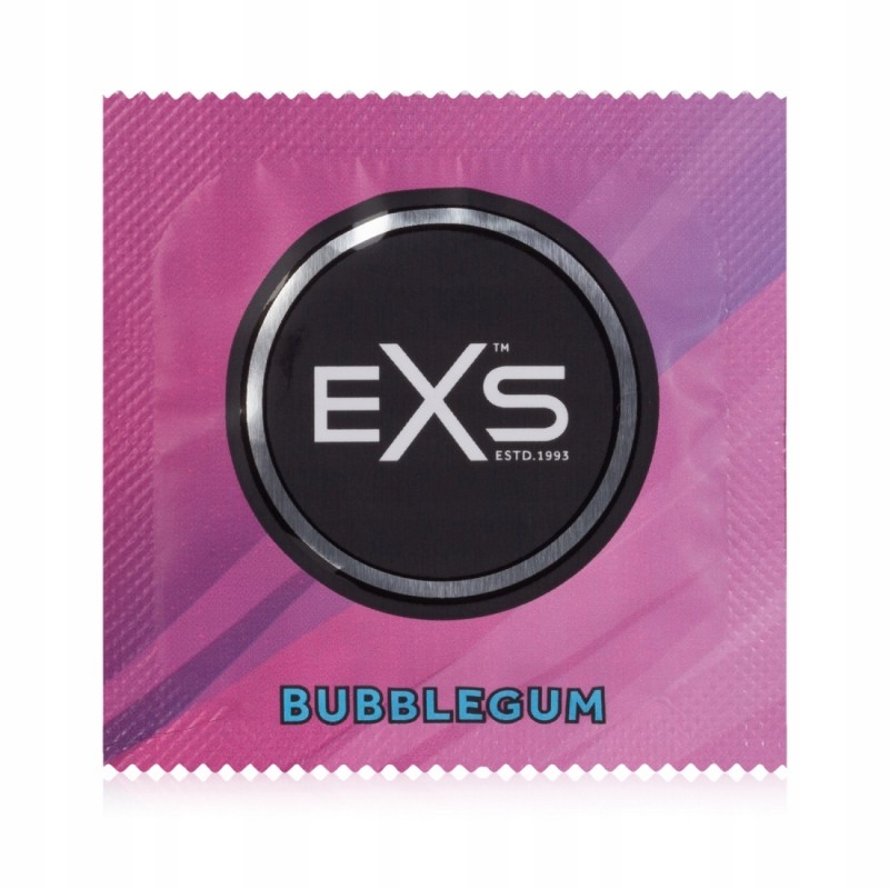 Смакові презервативи EXS BUBBLEGUM 1 Штука - Смак повітряної гуми