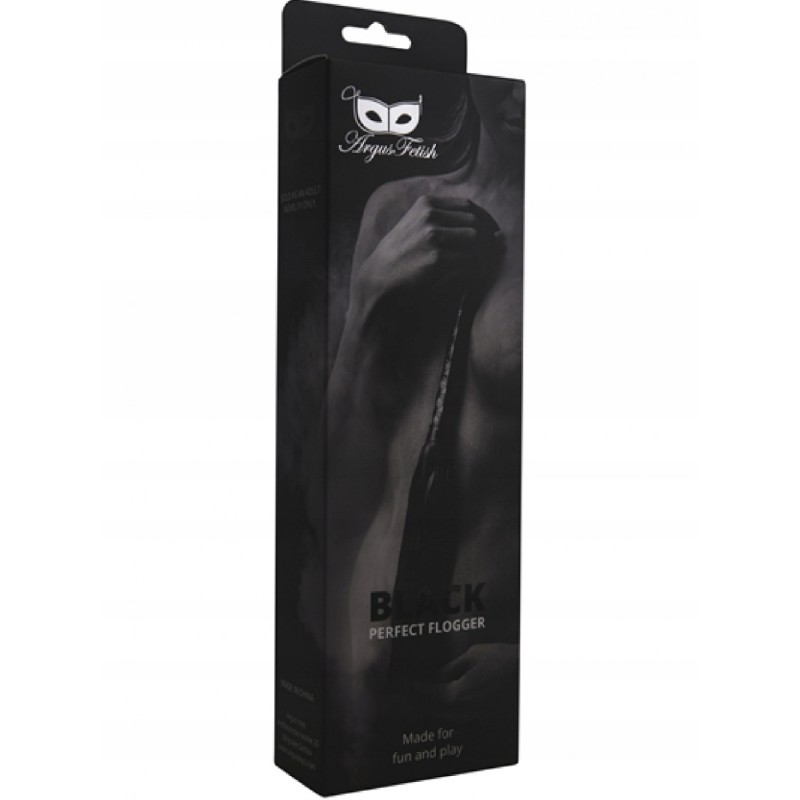 Чорний ідеальний флоггер