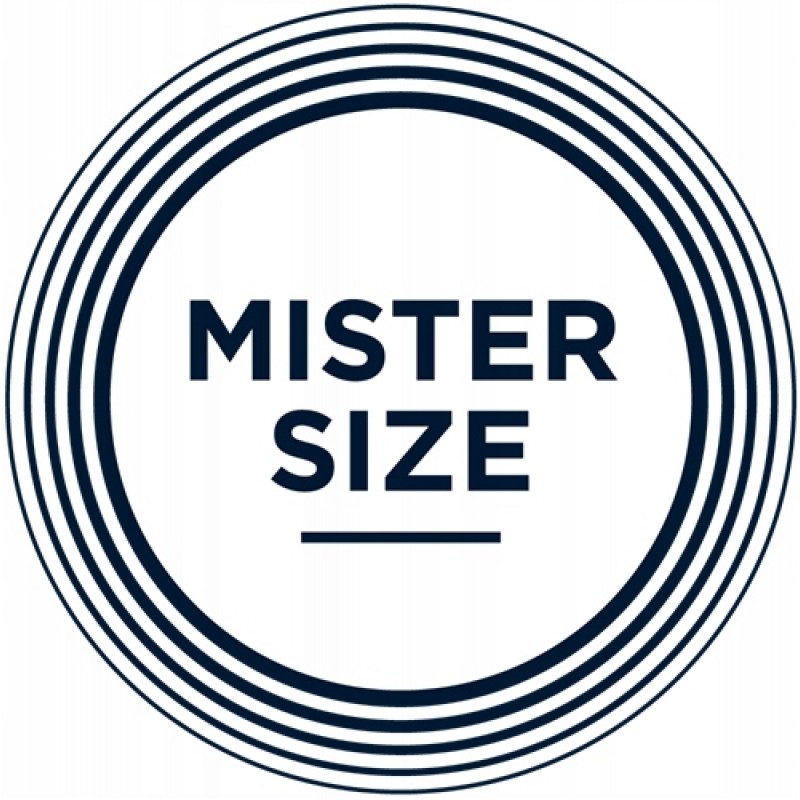 Презервативи MISTER SIZE 53 ММ приталені тонкі розмір М 72 шт. оптом