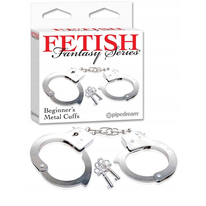 МЕТАЛЕВІ НАРУЧНИКИ BEGINNERS METAL CUFFS PIPEDREAM