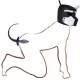 Міні Анальна пробка з хвостом Собаки Анал Plug Doggy Style Хвіст Собаки - Розмір S