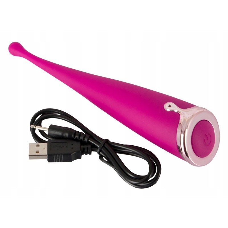 Точковий вібратор Couples Choice, 10 режимів, USB, силікон