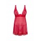 Комплект Lacelove: сорочка-babydoll та стрінги XS/S