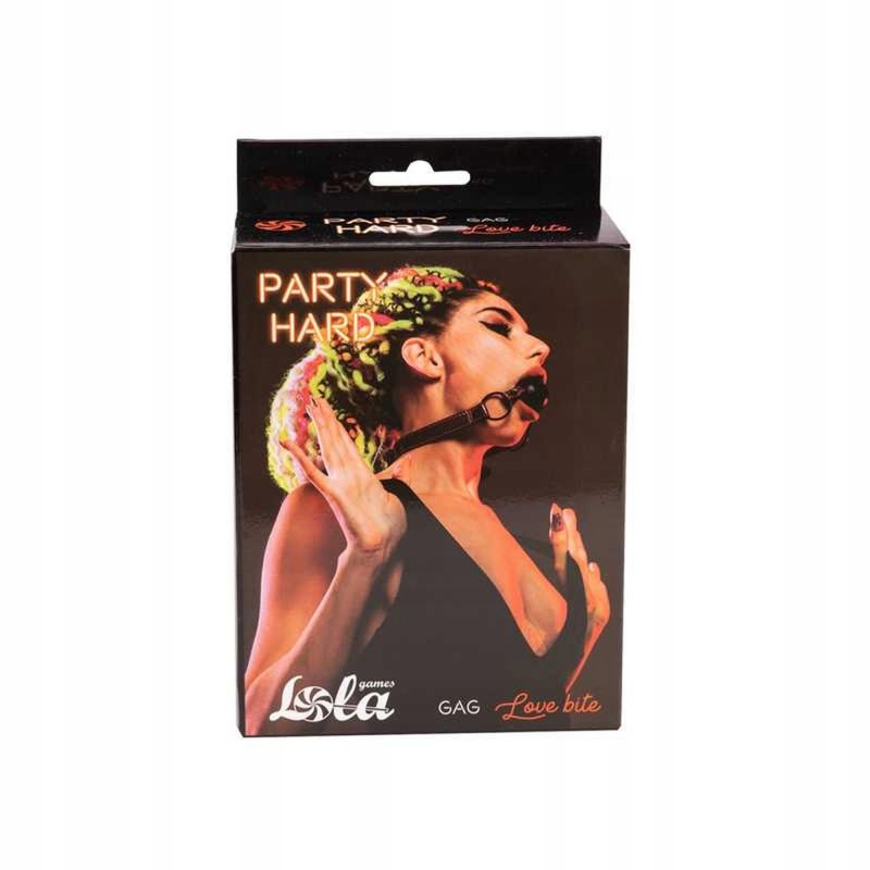 Кляп-куля Party Hard Love Bite