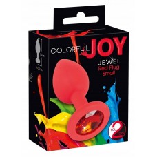 Кольоровий Joy Jewel Red Plug
