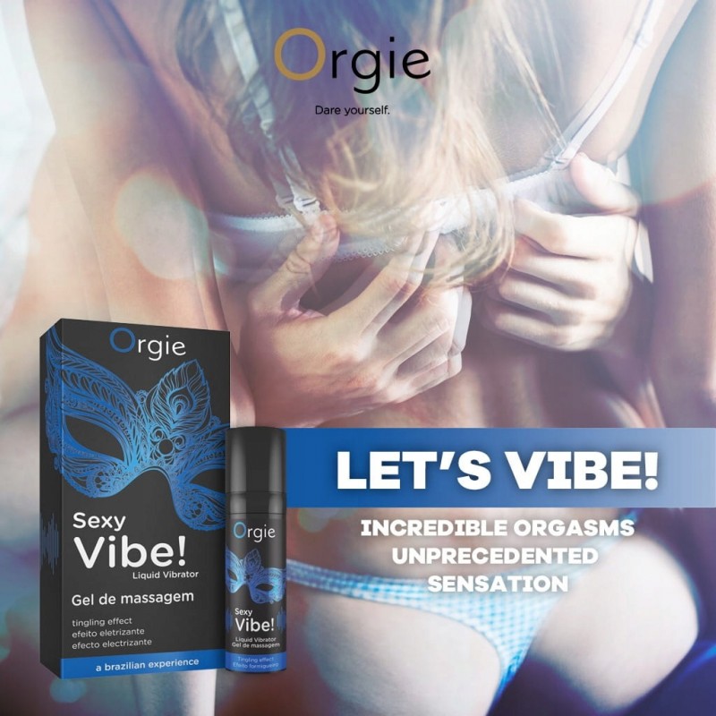 Гель-вібратор SEXY VIBE! - LIQUID VIBRATOR - 15 мл
