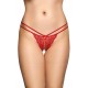 Стрінги G-String 2495 - червоні M/L