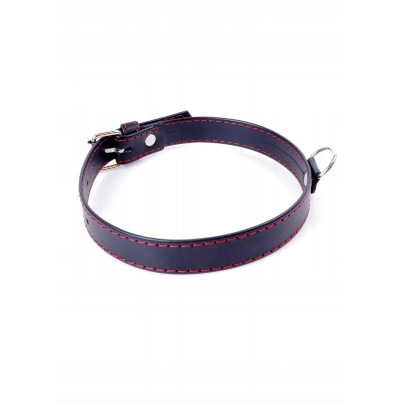 Fetish B - Series Collar 2 см Red Line (Нашийник Fetish B - Series, 2 см, з червоною смугою)