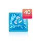 EasyGlide - Презервативи з ребрами та крапками, 40 шт.