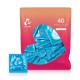EasyGlide - Презервативи з ребрами та крапками, 40 шт.