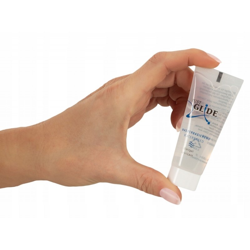 Just Glide Лубрикант на водній основі 20 мл Веганський для презервативів та іграшок