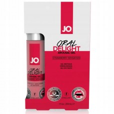 JO Oral Delight Strawberry Sensation - охолоджуючий ароматизований гель 30 мл