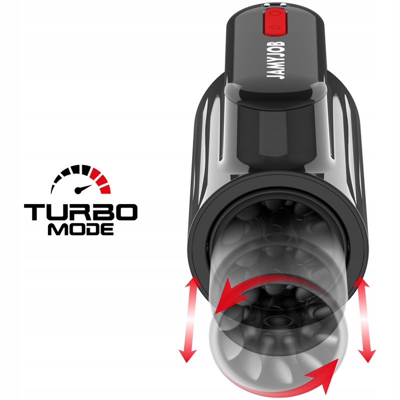 Мастурбатор JAMYJOB VORTEX USB обертання поштовхи 10 режимів