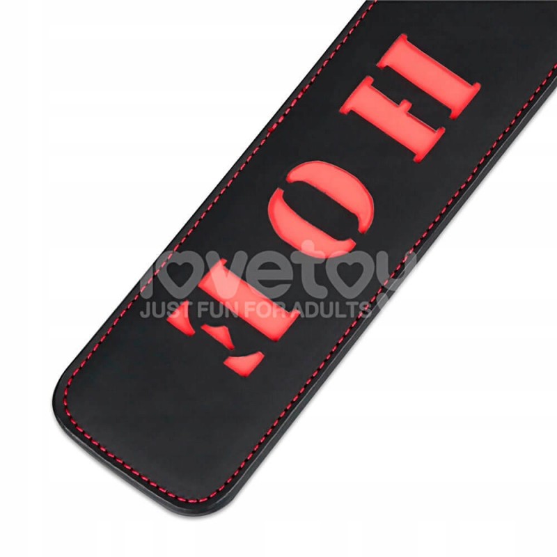 Lovetoy Rebellion Reign Paddle HOE (38 см), шльопалка для сідниць з написом