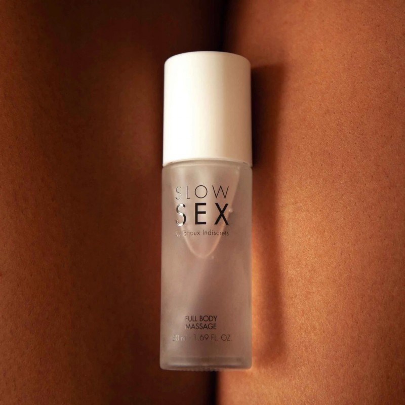 Bijoux Indiscrets Slow Sex кокосовий гель для масажу тіла 50 мл