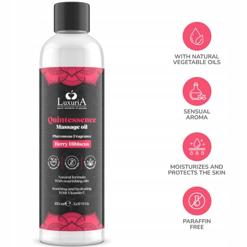 Intimateline Luxuria Олія для Масажу Ягідна 150 мл - Натуральна, Зволожуюча